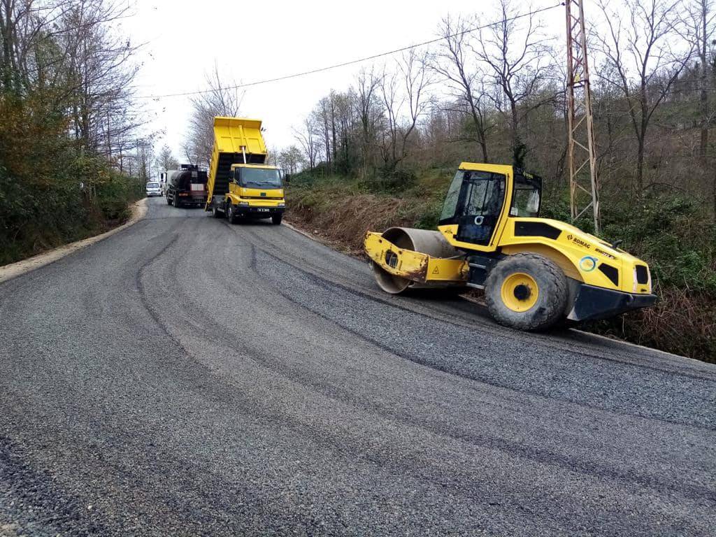 BÜYÜKŞEHRİN YOL SEFERBERLİĞİ SÜRÜYOR